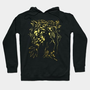 Gold Structure - Gothic Landscape Hoodie